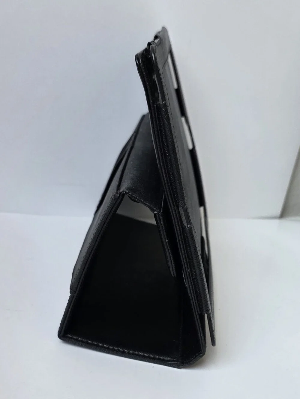 Michael Kors Black Saffiano Leather Ipad Tablet Case With Card Holder